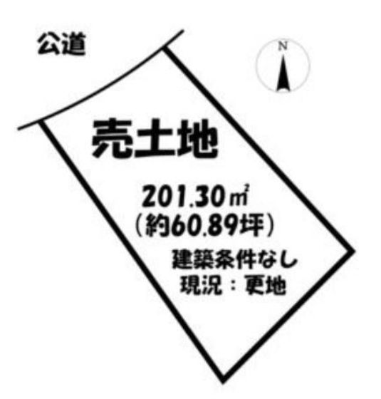 恵那市大井町　住宅用地　区画図